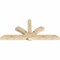 Ekena Millwork Redmond Rough Sawn Timber Gable Bracket, Douglas Fir, 96"W x 44"H x 6"D x 6"F, 11/12 Pitch GBW096X44X0606RED00RDF - alternate 5